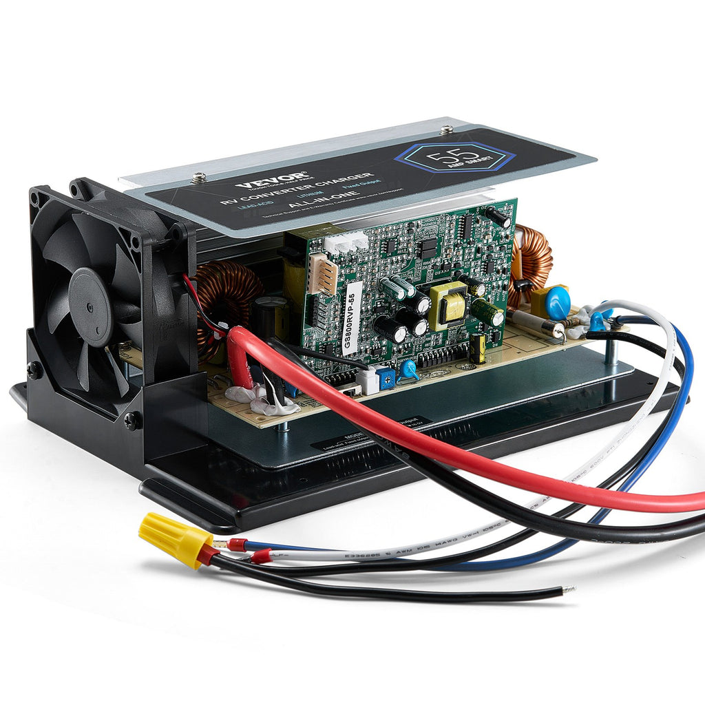 VEVOR WF-8955-AD-MBA Main Board Assembly 55 Amp RV Converter Replacement Unit