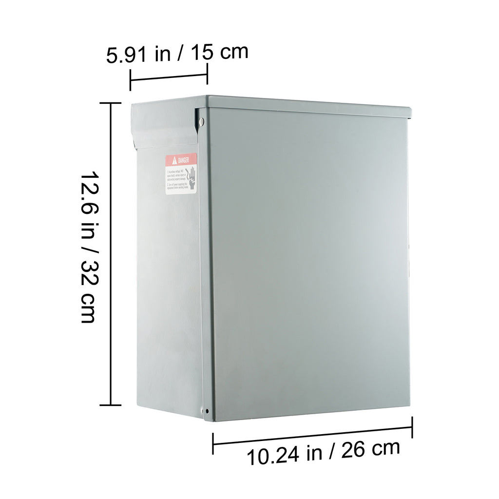 VEVOR Temporary Power Outlet Panel,RV Power Outlet Box With A  Receptacle Installed, NEMA 14-50R   NEMA TT-30R  15A GFCI For RV Camper Trailer Motorhome, Tested To UL Standards