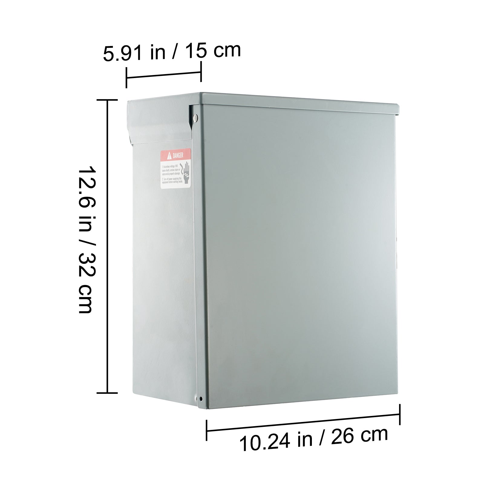VEVOR Temporary Power Outlet Panel,RV Power Outlet Box With A  Receptacle Installed, NEMA 14-50R   NEMA TT-30R  15A GFCI For RV Camper Trailer Motorhome, Tested To UL Standards
