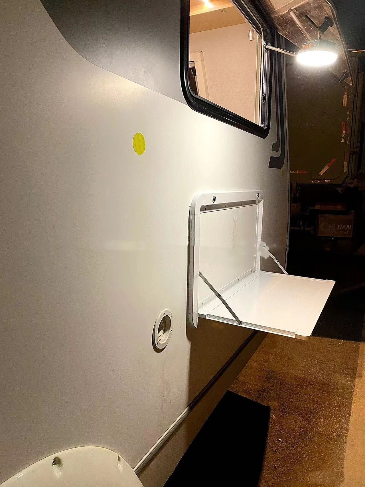 External Folding Dining Table For RV Conversion