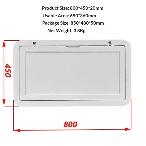 External Folding Dining Table For RV Conversion